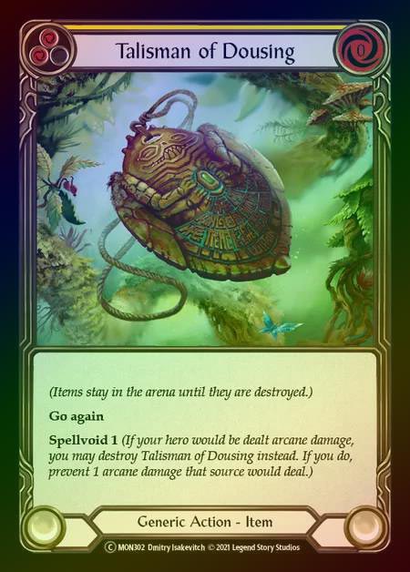 【RF】[Generic] Talisman of Dousing [UL-MON302-C] Rainbow Foil