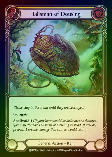 【RF】[Generic] Talisman of Dousing [1st-MON_302-C] Rainbow Foil