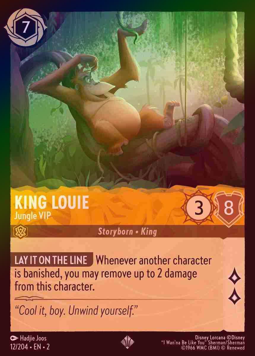 【FOIL】King Louie - Jungle VIP [ROTF-012/204-S]