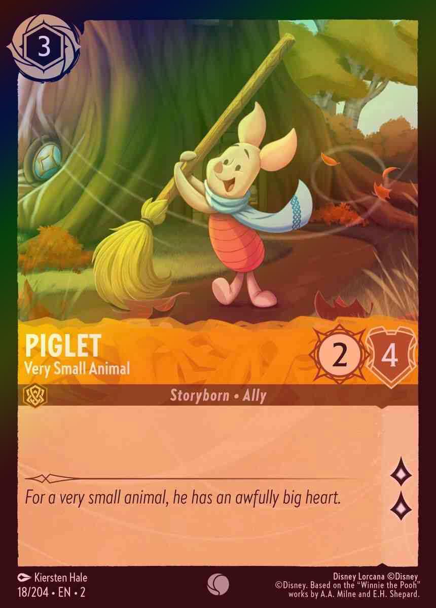 【FOIL】Piglet - Very Small Animal [ROTF-018/204-C]