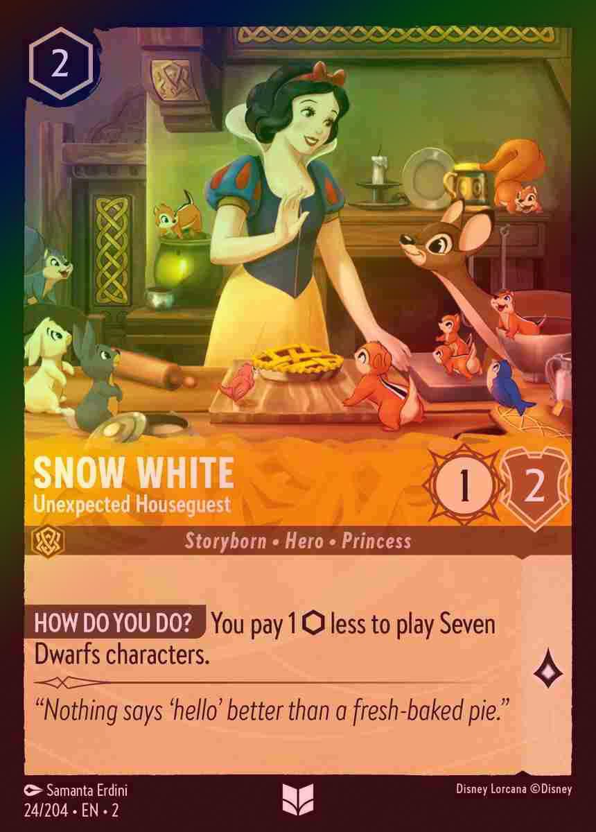 【FOIL】Snow White - Unexpected Houseguest [ROTF-024/204-U]