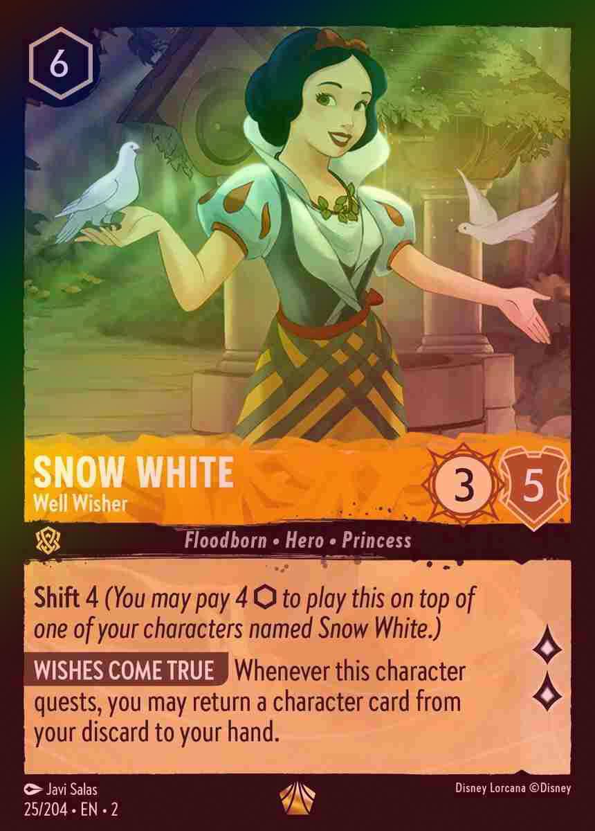 【FOIL】Snow White - Well Wisher [ROTF-025/204-L]