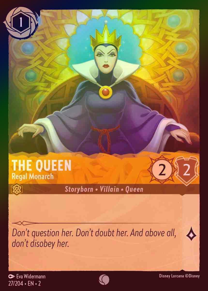 【FOIL】The Queen - Regal Monarch [ROTF-027/204-C]