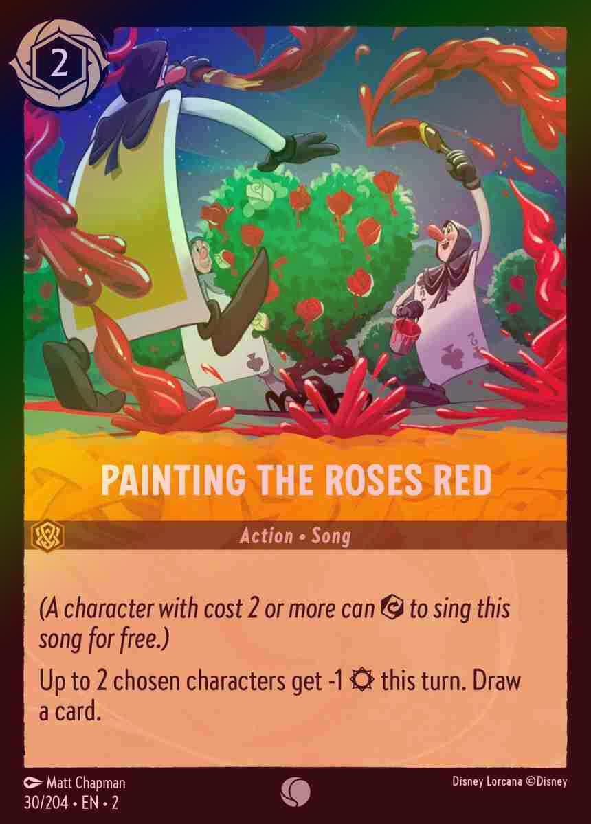 【FOIL】Painting the Roses Red [ROTF-030/204-C]