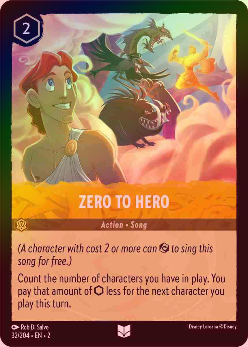 【FOIL】Zero To Hero [ROTF-032/204-U]