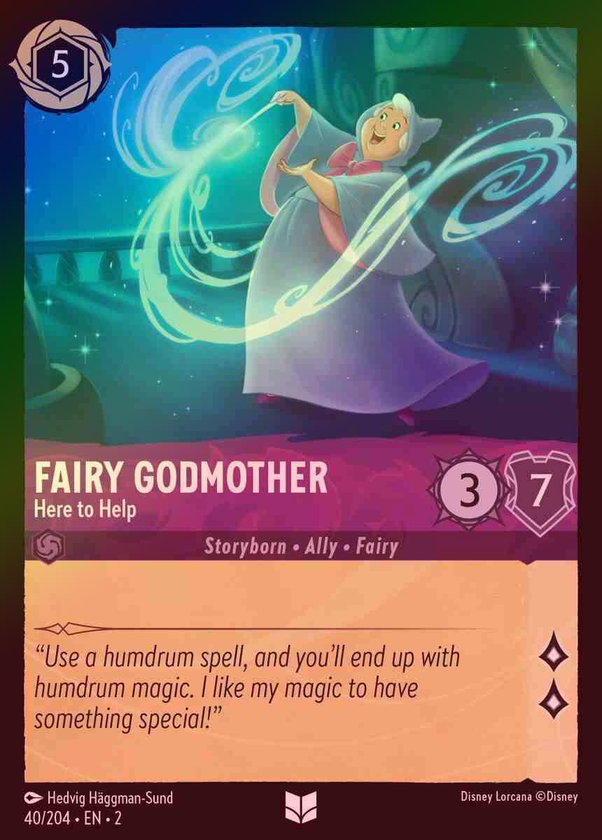 【FOIL】Fairy Godmother - Here to Help [ROTF-040/204-U]