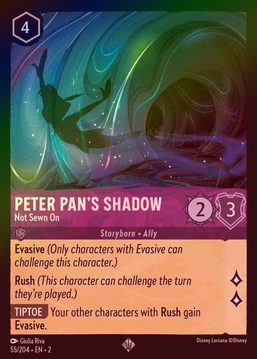 【FOIL】Peter Pan's Shadow - Not Sewn On [ROTF-055/204-S]
