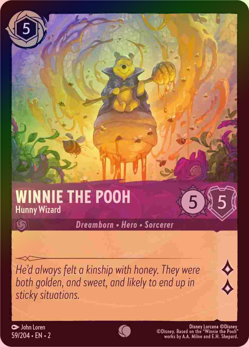 【FOIL】Winnie The Pooh - Hunny Wizard [ROTF-059/204-C]