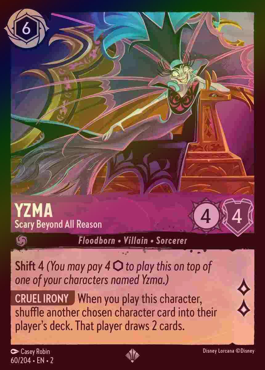 【FOIL】Yzma - Scary Beyond All Reason [ROTF-060/204-S]