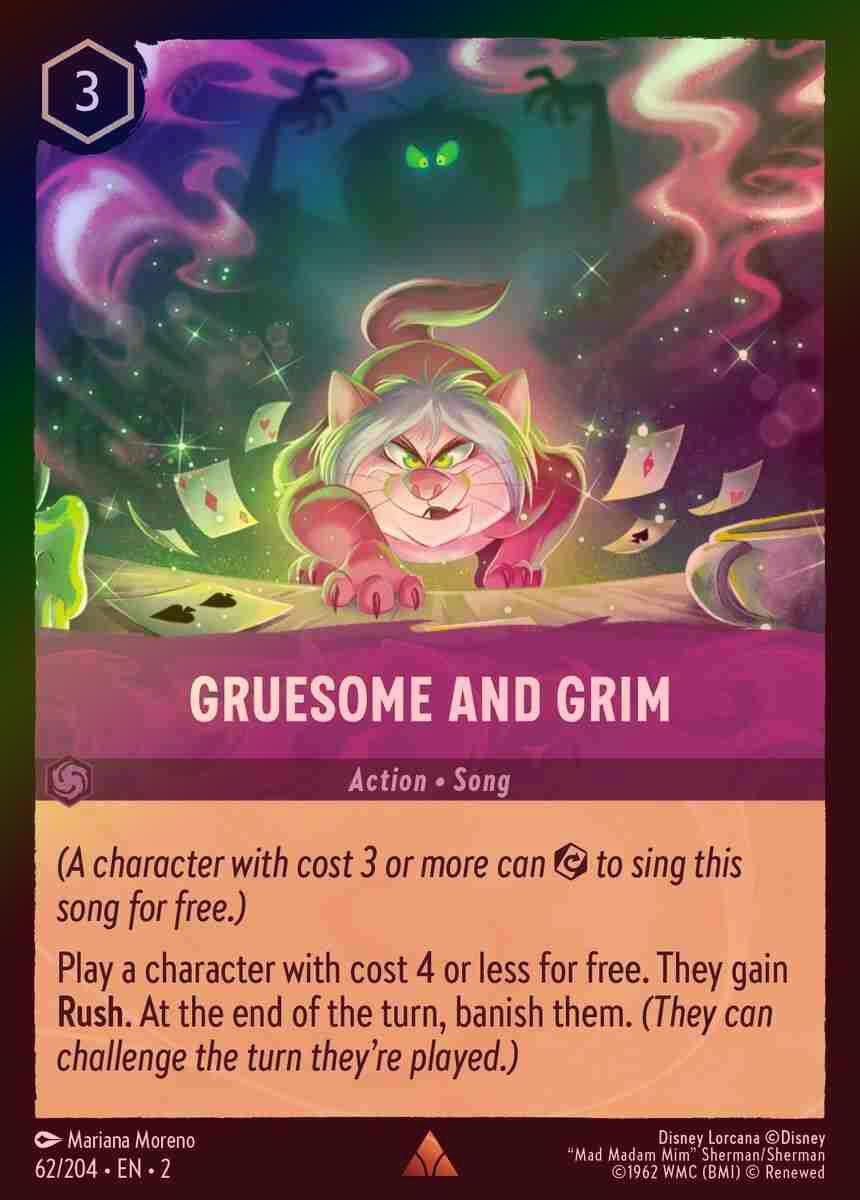 【FOIL】Gruesome and Grim [ROTF-062/204-R]
