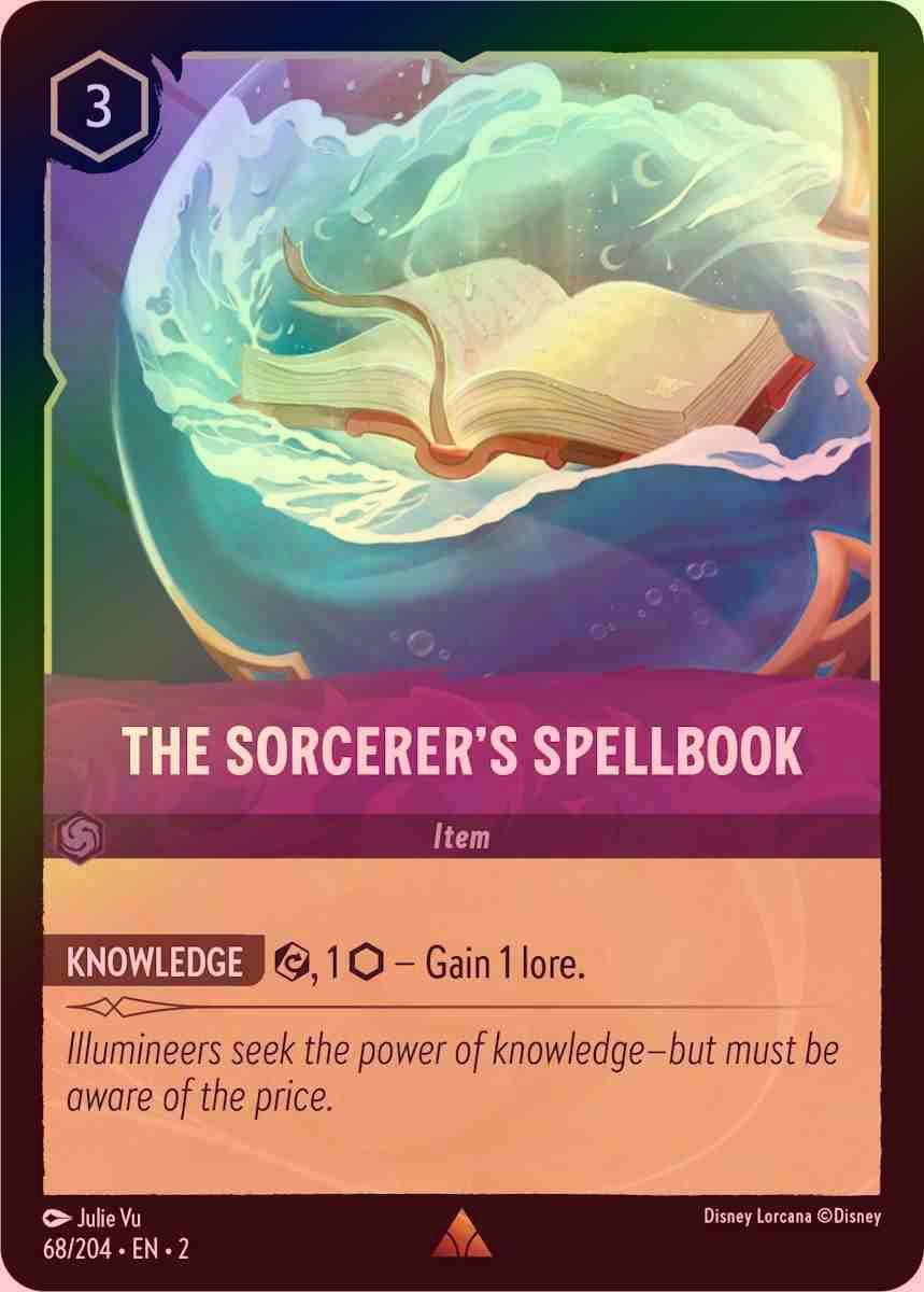 【FOIL】The Sorcerer's Spellbook [ROTF-068/204-R]