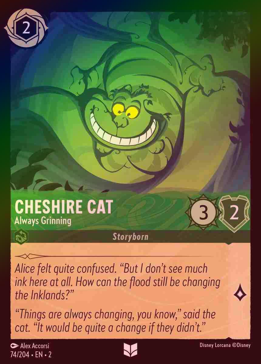【FOIL】Cheshire Cat - Always Grinning [ROTF-074/204-U]
