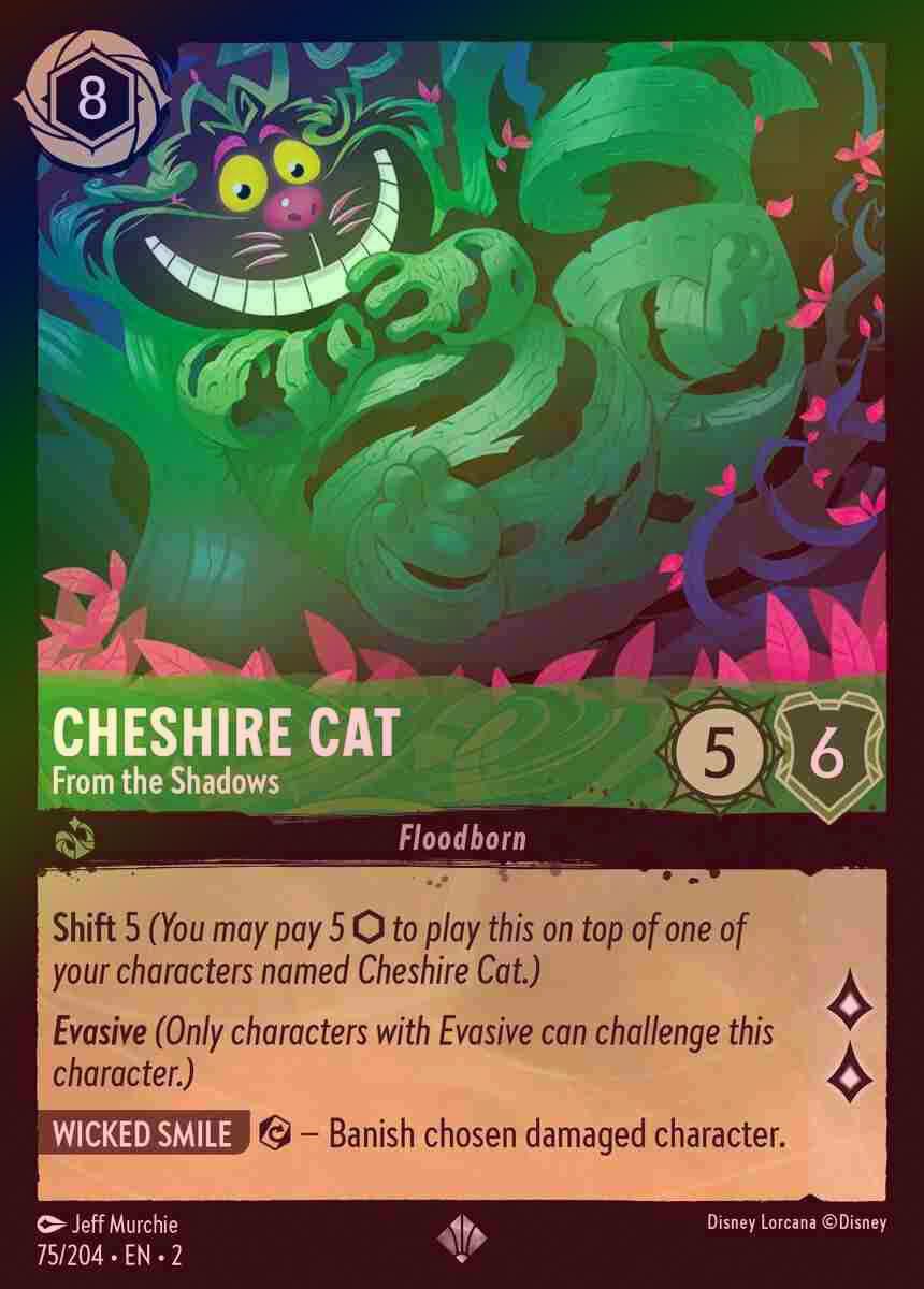 【FOIL】Cheshire Cat - From the Shadows [ROTF-075/204-S]