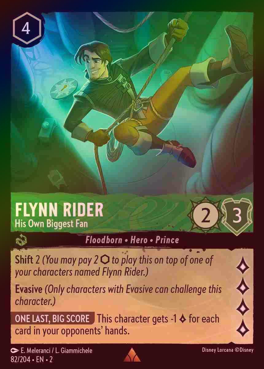 【FOIL】Flynn Rider - His Own Biggest Fan [ROTF-082/204-R]