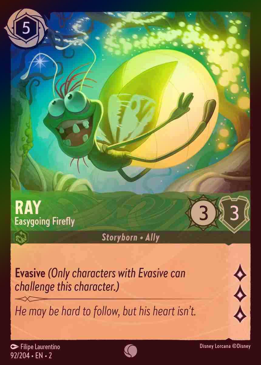 【FOIL】Ray - Easygoing Firefly [ROTF-092/204-C]