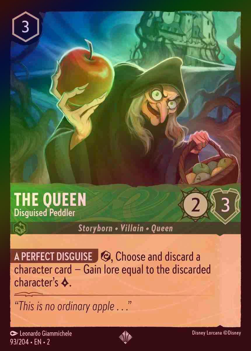 【FOIL】The Queen - Disguised Peddler [ROTF-093/204-S]
