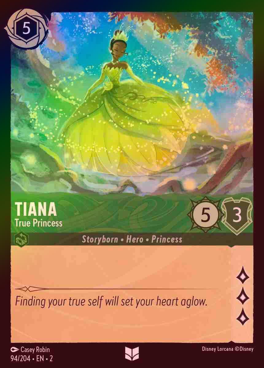 【FOIL】Tiana - True Princess [ROTF-094/204-U]
