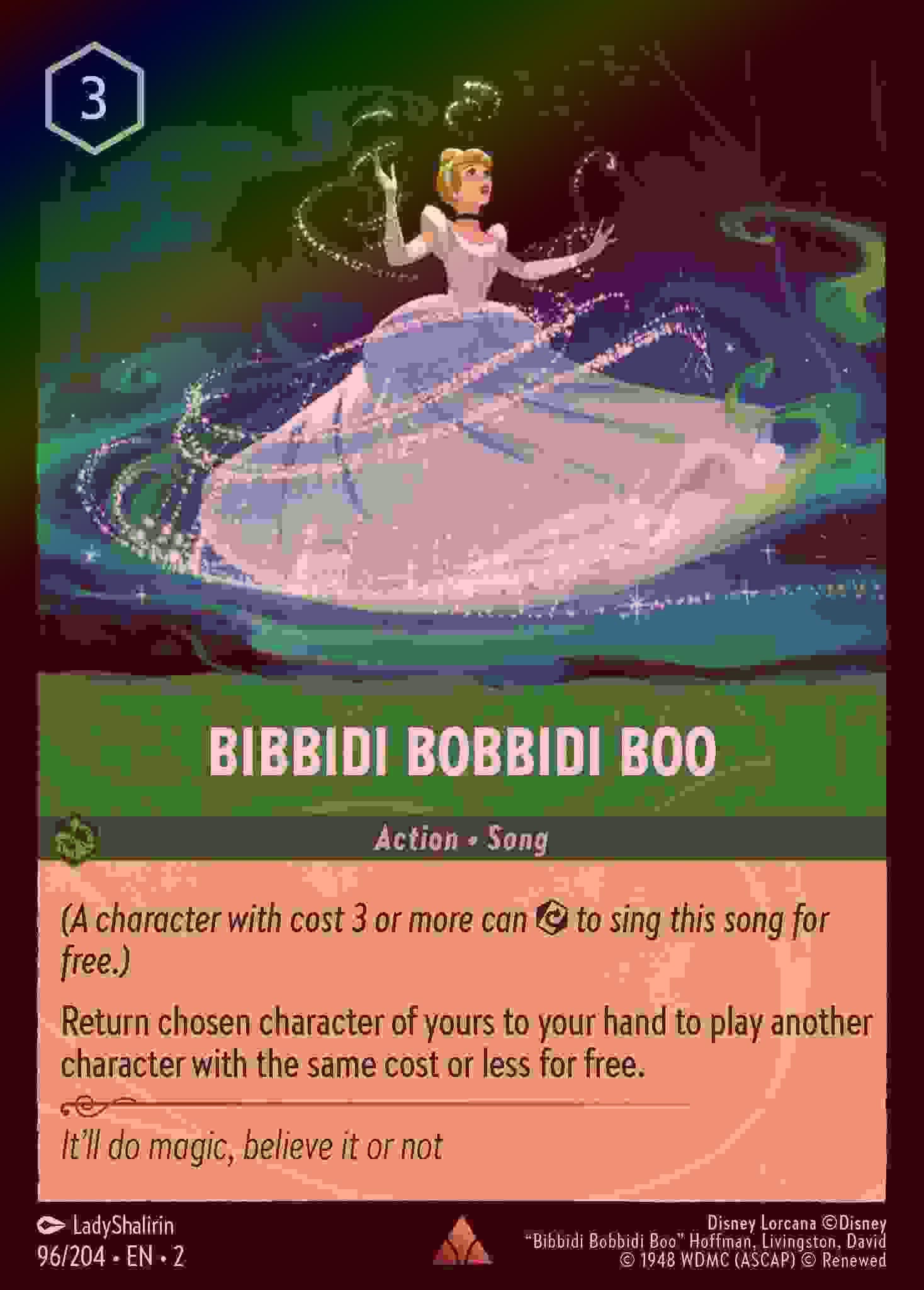 【FOIL】Bibbidi Bobbidi Boo [ROTF-096/204-R]
