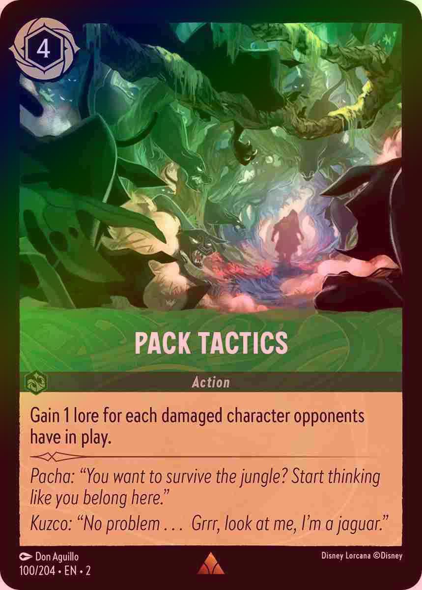 【FOIL】Pack Tactics [ROTF-100/204-R]