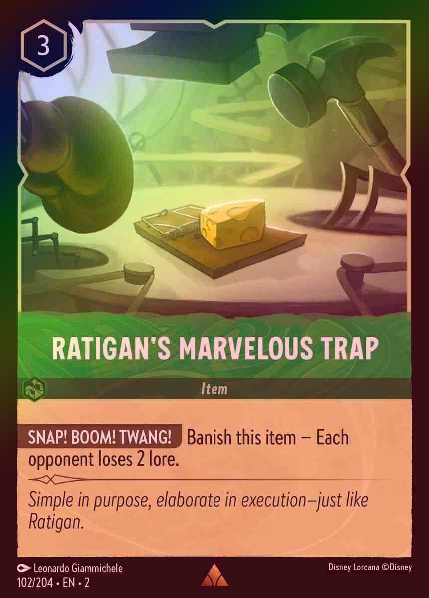 【FOIL】Ratigan's Marvelous Trap [ROTF-102/204-S]