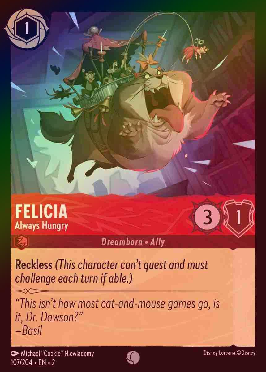 【FOIL】Felicia - Always Hungry [ROTF-107/204-C]