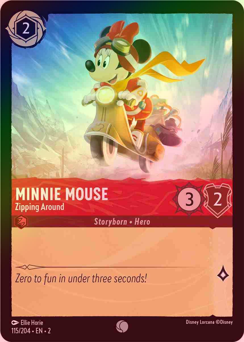 【FOIL】Minnie Mouse - Zipping Around [ROTF-115/204-C]