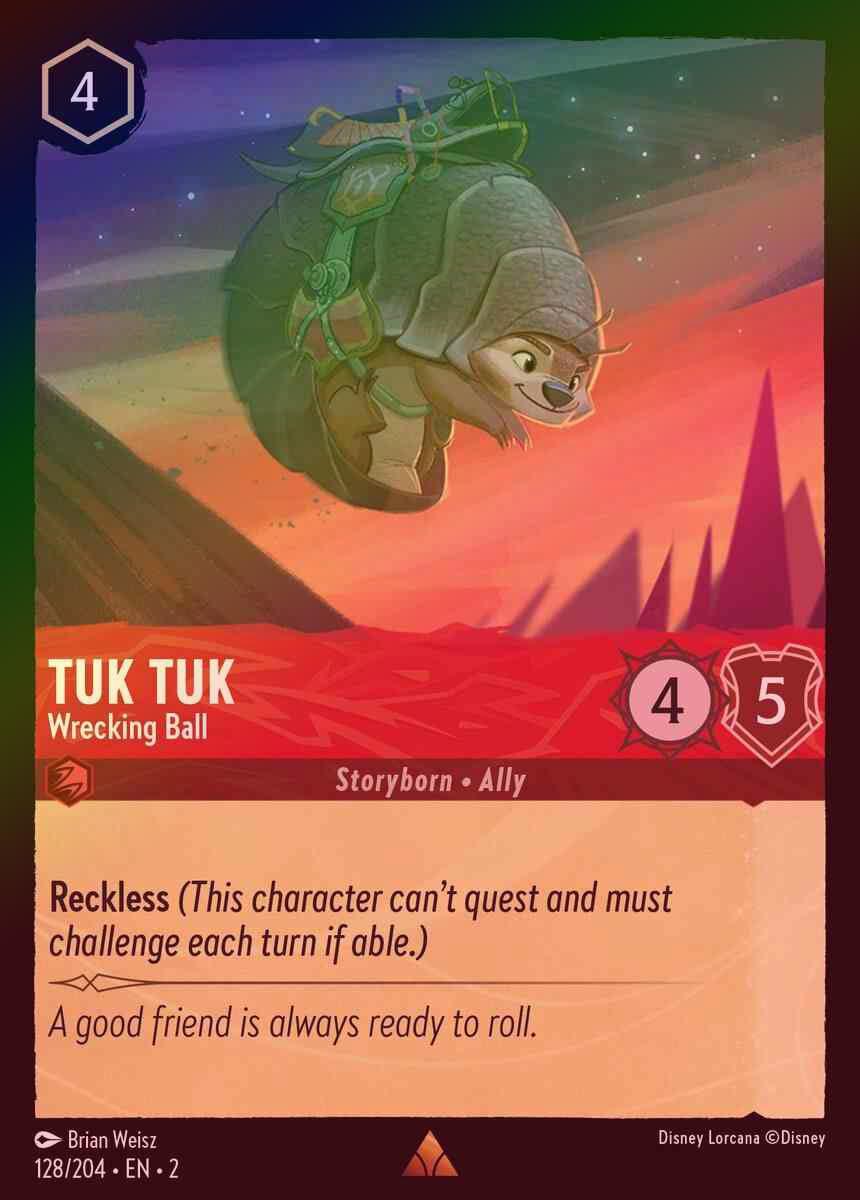 【FOIL】Tuk Tuk - Wrecking Ball [ROTF-128/204-R]