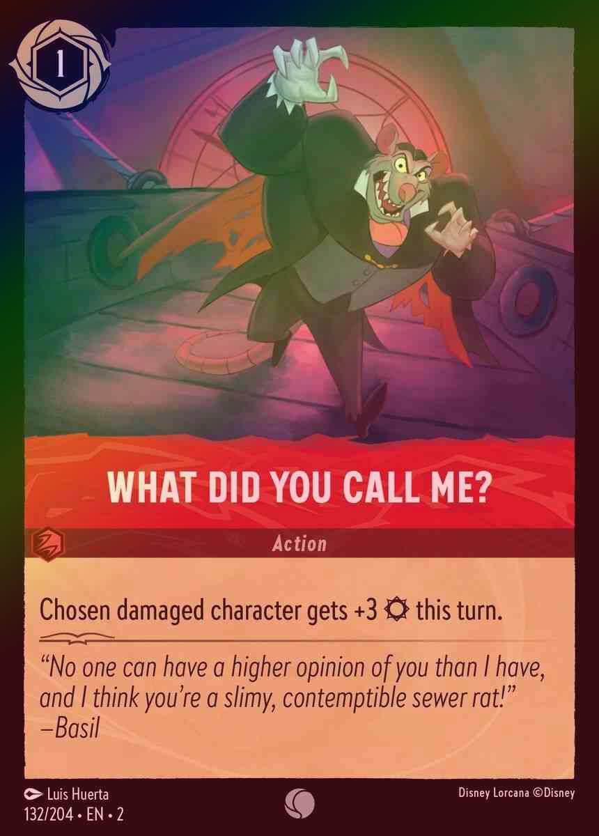 【FOIL】What Did You Call Me? [ROTF-132/204-C]