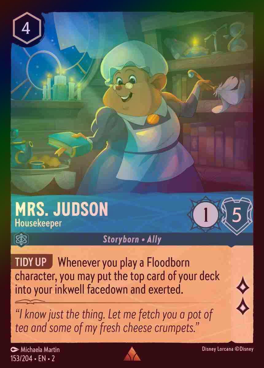【FOIL】Mrs. Judson - Housekeeper [ROTF-153/204-R]