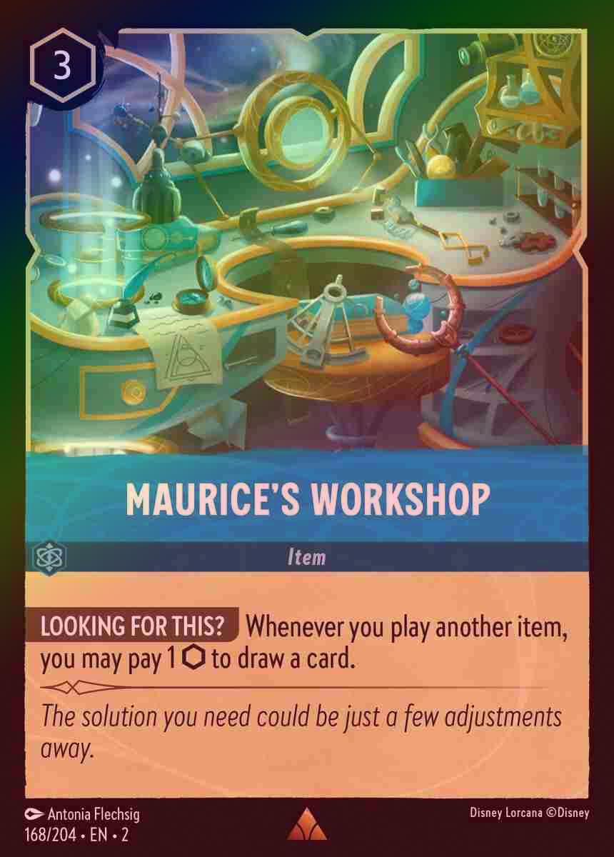 【FOIL】Maurice's Workshop [ROTF-168/204-R]