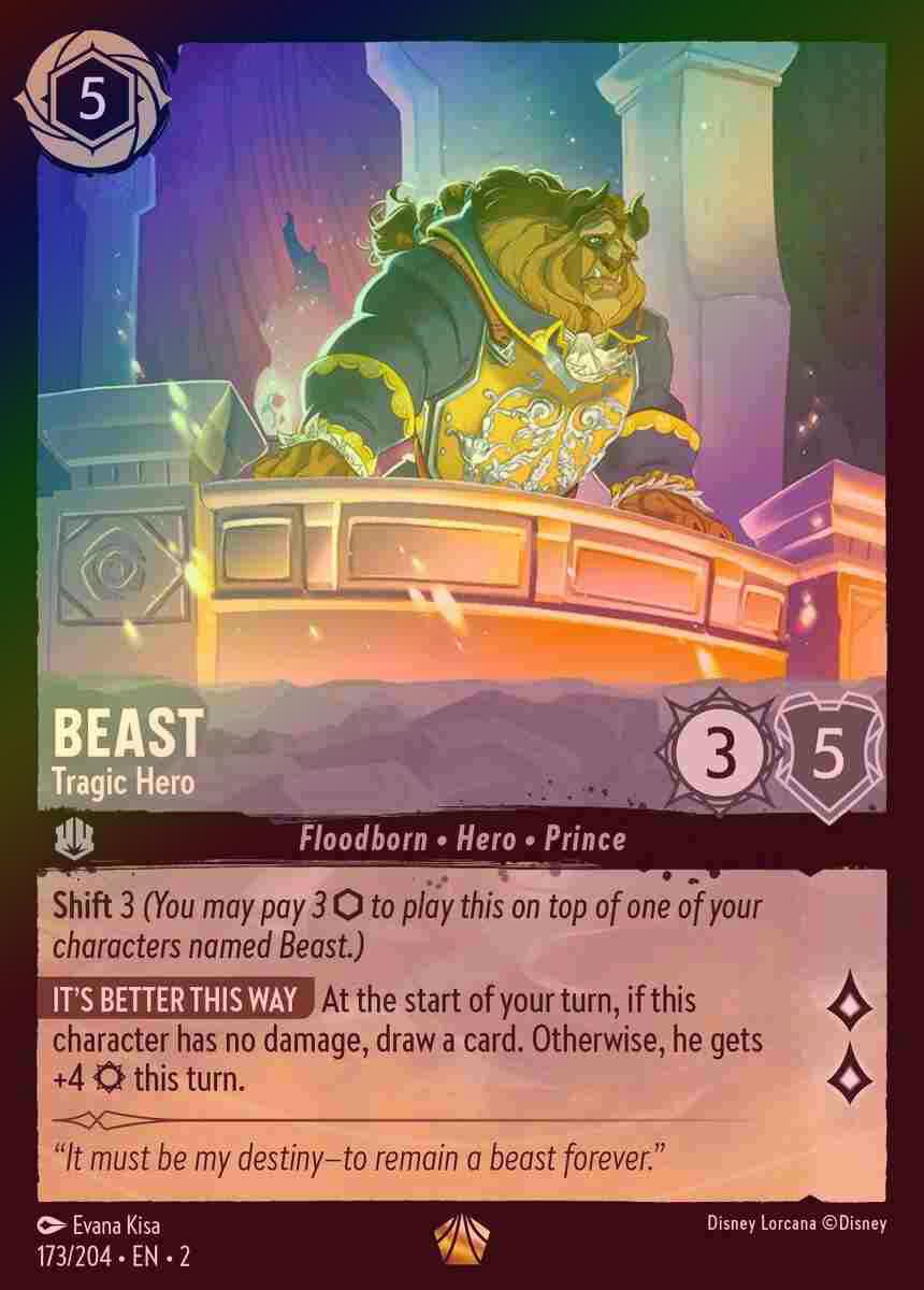 【FOIL】Beast - Tragic Hero [ROTF-173/204-L]