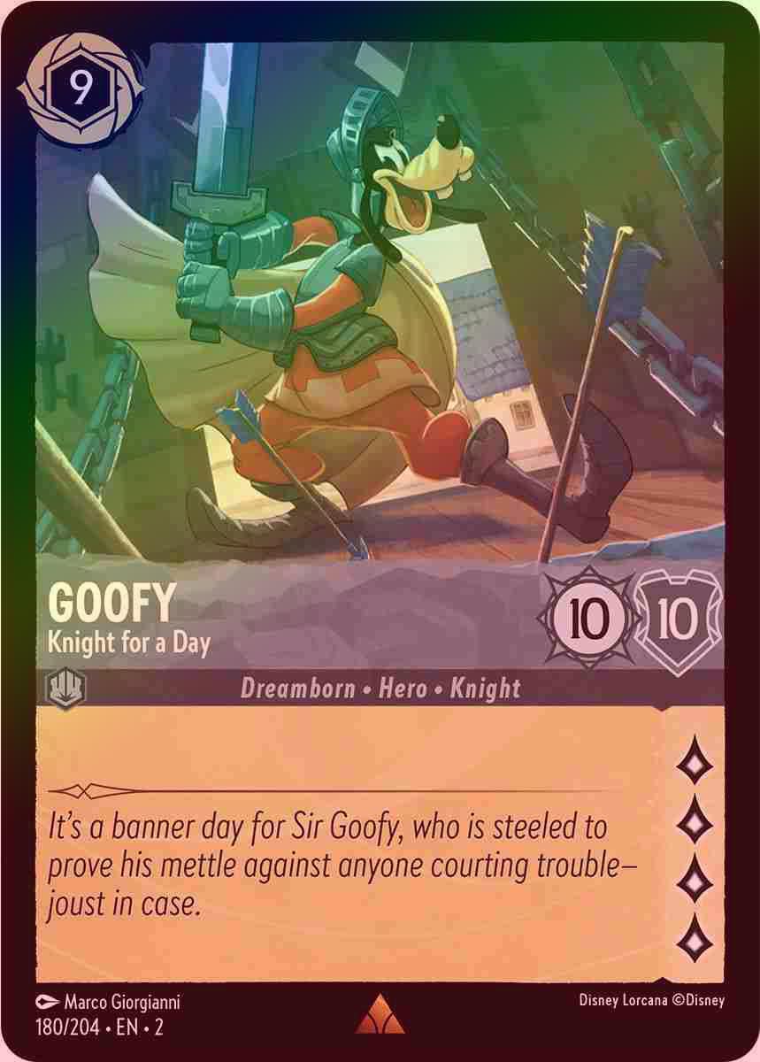 【FOIL】Goofy - Knight for a Day [ROTF-180/204-R]