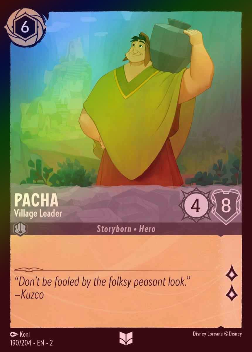 【FOIL】Pacha - Village Leader [ROTF-190/204-U]