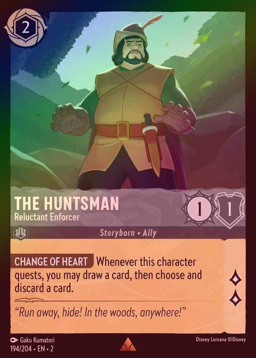 【FOIL】The Huntsman - Reluctant Enforcer [ROTF-194/204-R]