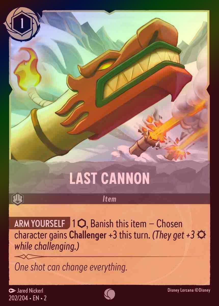 【FOIL】Last Cannon [ROTF-202/204-C]