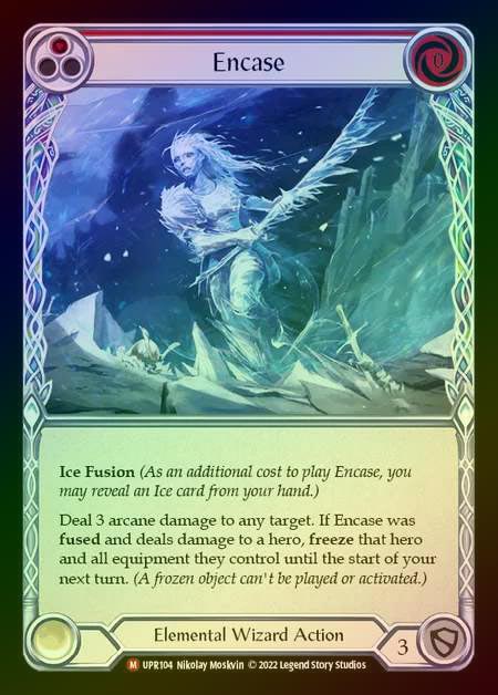 【RF】[Elemental Wizard] Encase [UPR104-M] Rainbow Foil