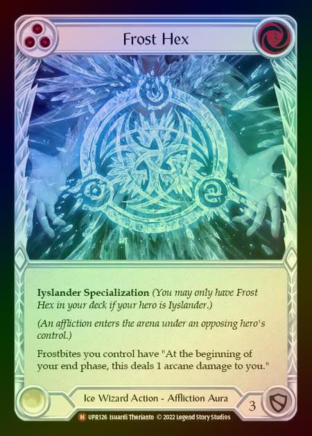 【RF】[Ice Wizard] Frost Hex [UPR126-M] Rainbow Foil