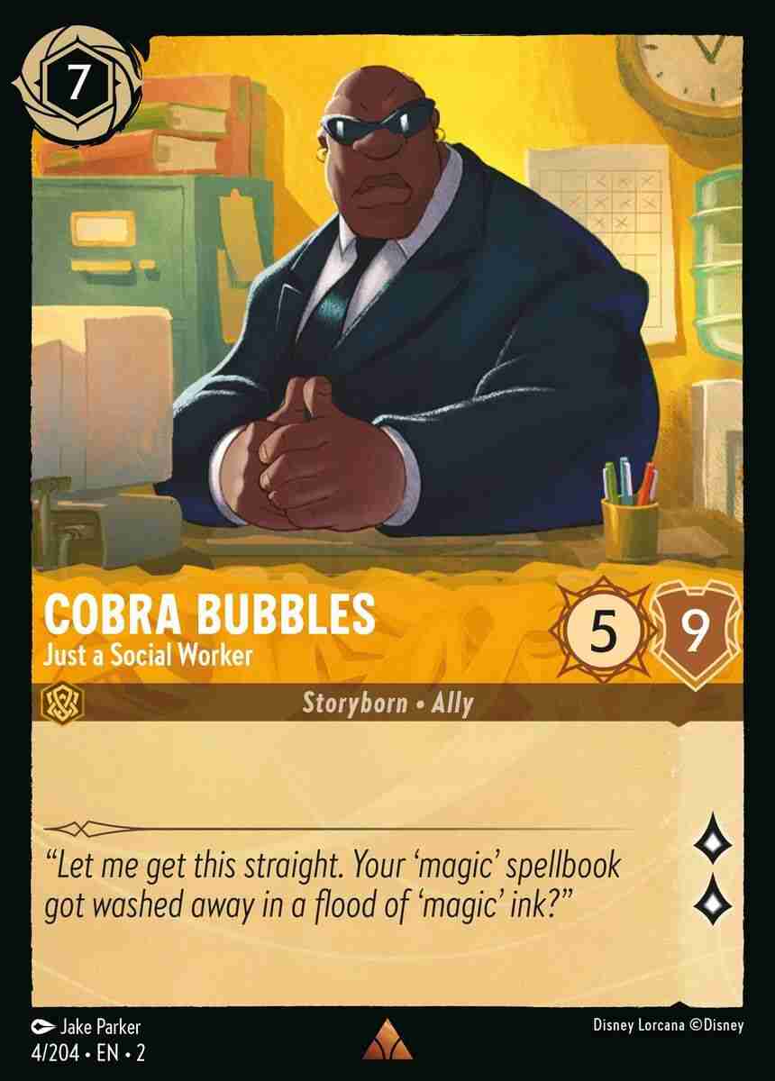 Cobra Bubbles - Just a Social Worker [ROTF-004/204-R]