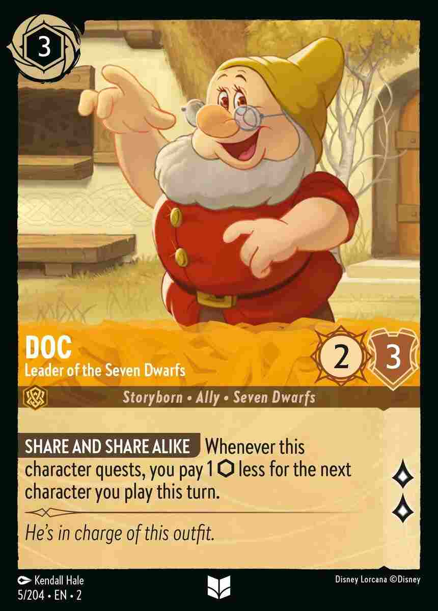 Doc - Leader of the Seven Dwarfs [ROTF-005/204-U]