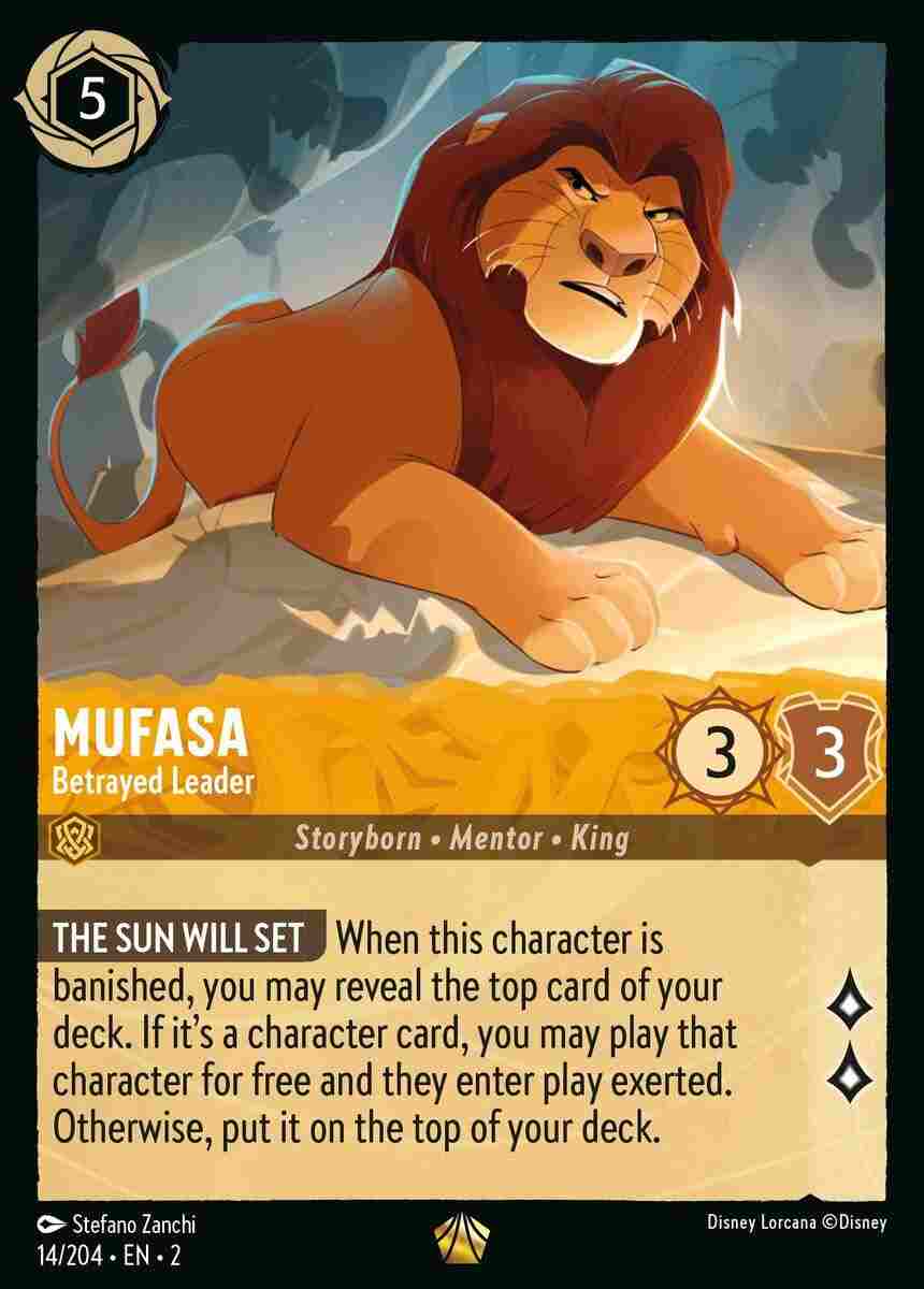 Mufasa - Betrayed Leader [ROTF-014/204-L]