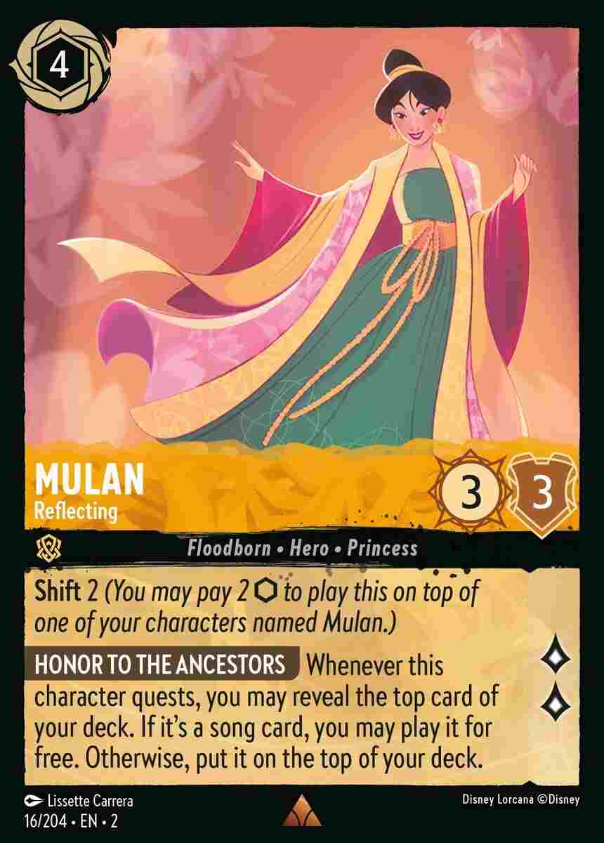 Mulan - Reflecting [ROTF-016/204-R]