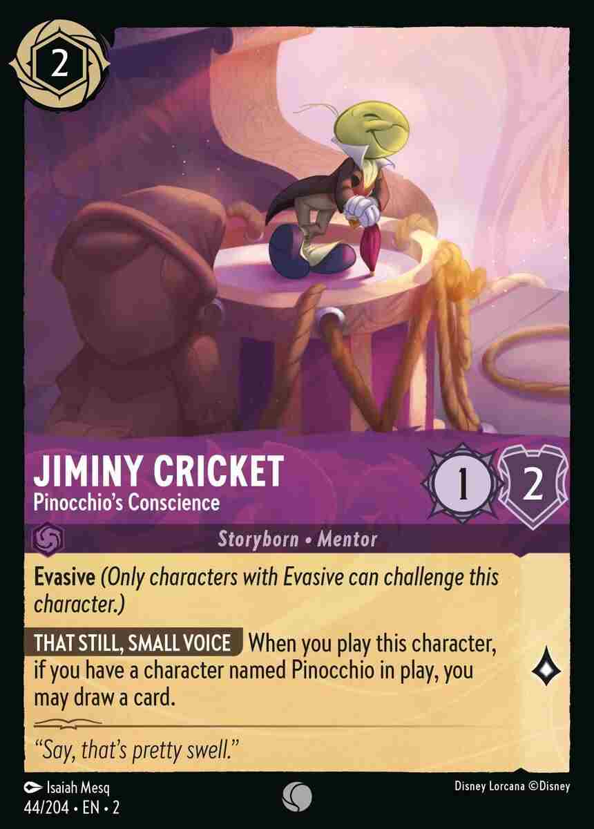 Jiminy Cricket - Pinocchio’s Conscience [ROTF-044/204-C]