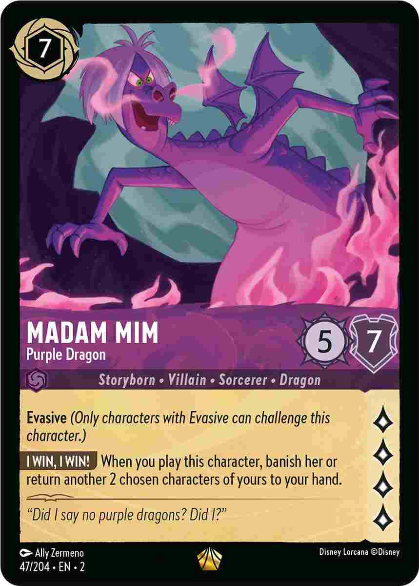 Madam Mim - Purple Dragon [ROTF-047/204-L]