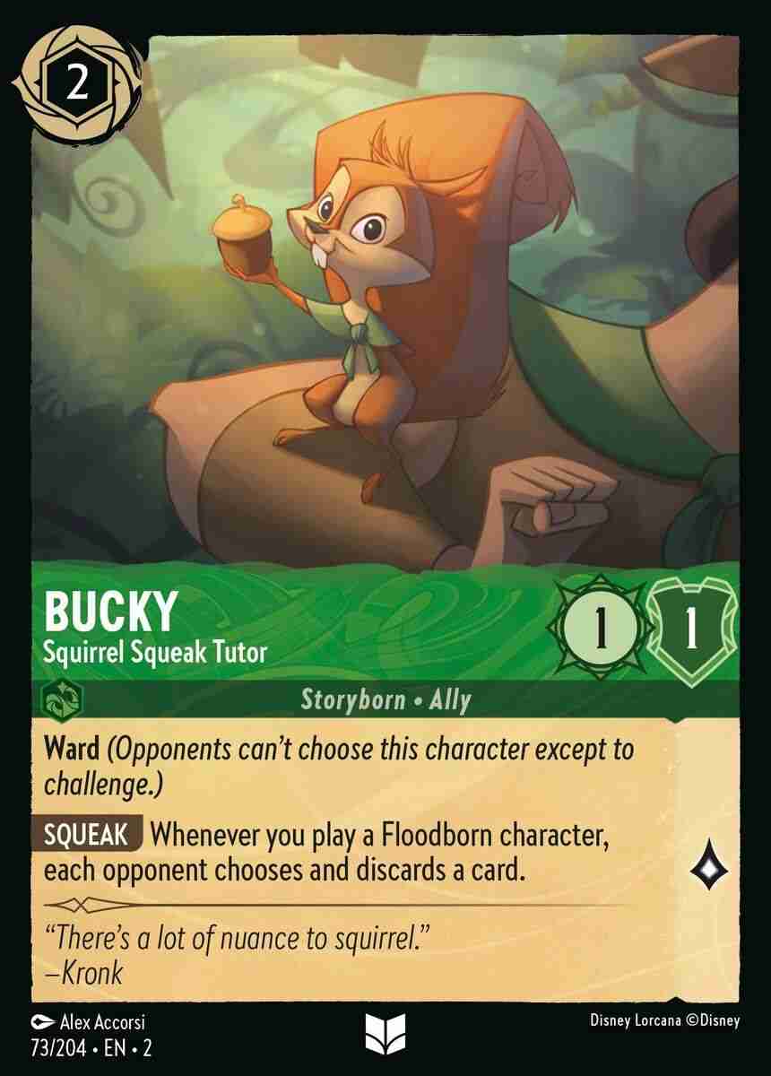 Bucky - Squirrel Squeak Tutor [ROTF-073/204-U]