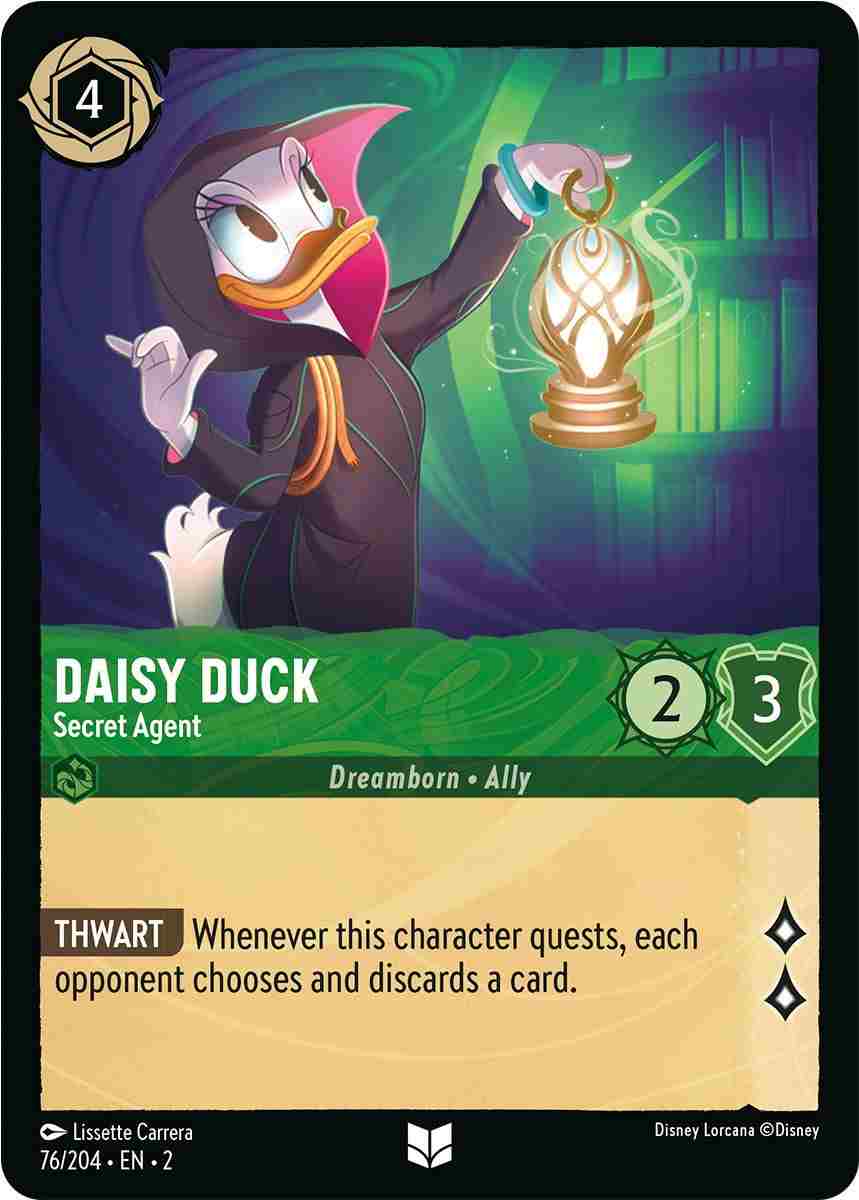 Daisy Duck - Secret Agent [ROTF-076/204-U]