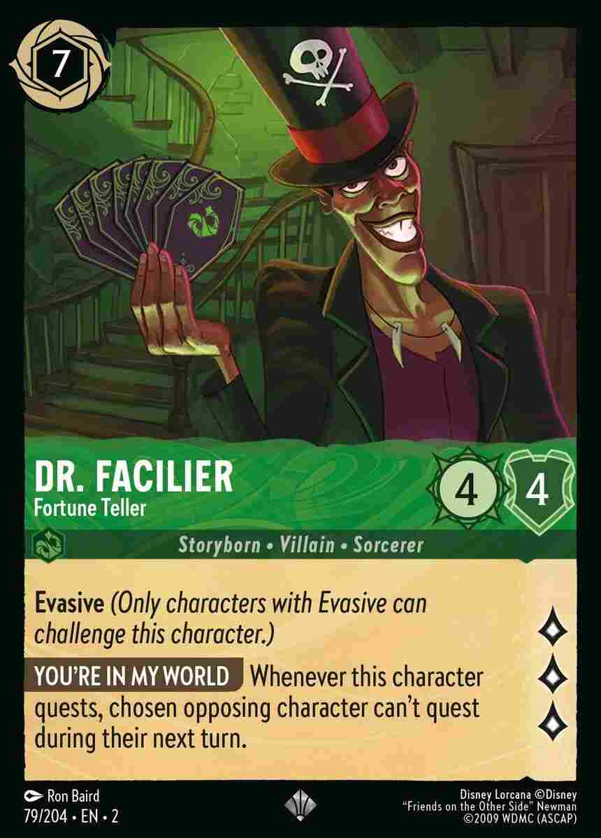 Dr. Facilier - Fortune Teller [ROTF-079/204-S]
