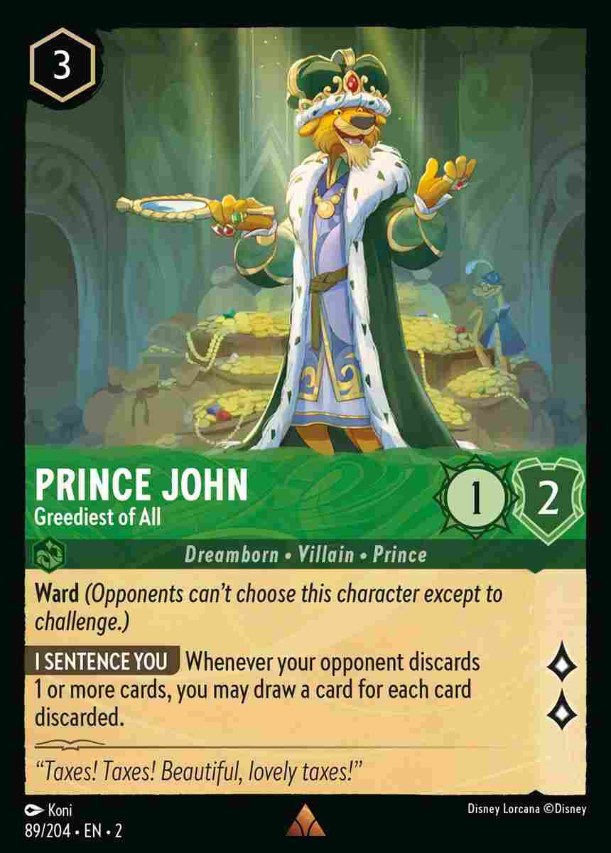 Prince John - Greediest of All [ROTF-089/204-R]