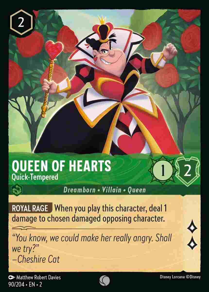 Queen of Hearts - Quick-Tempered [ROTF-090/204-C]