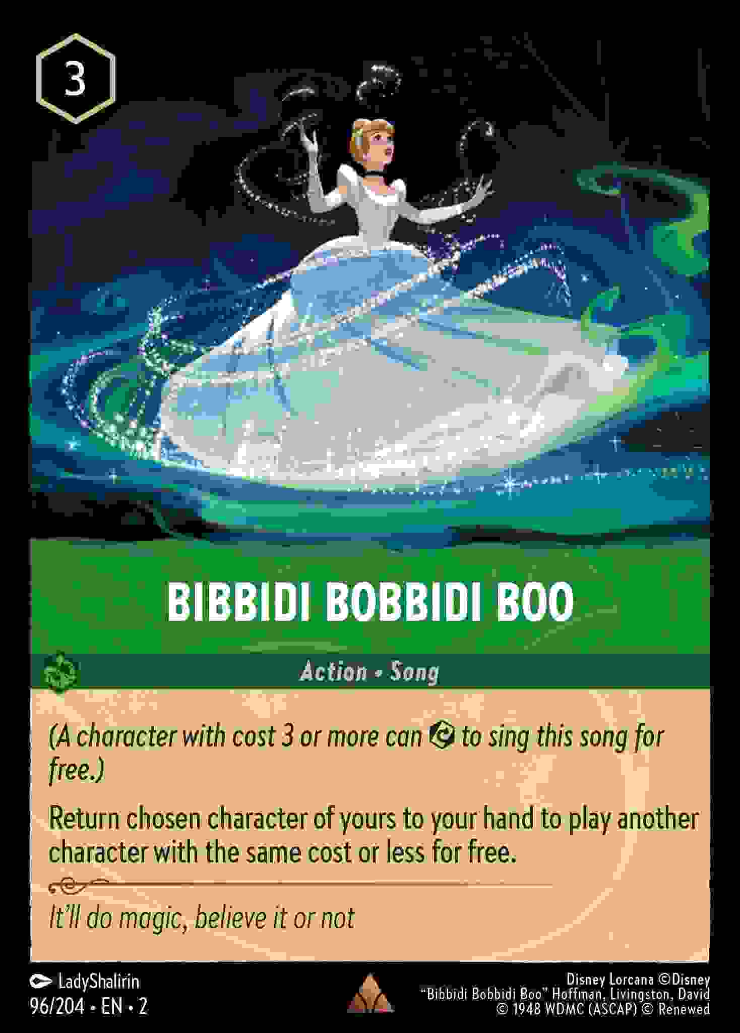 Bibbidi Bobbidi Boo [ROTF-096/204-R]