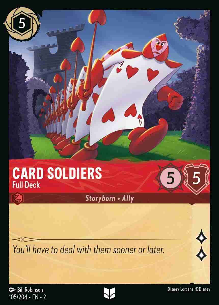 Card Soldiers - Full Deck [ROTF-105/204-U]